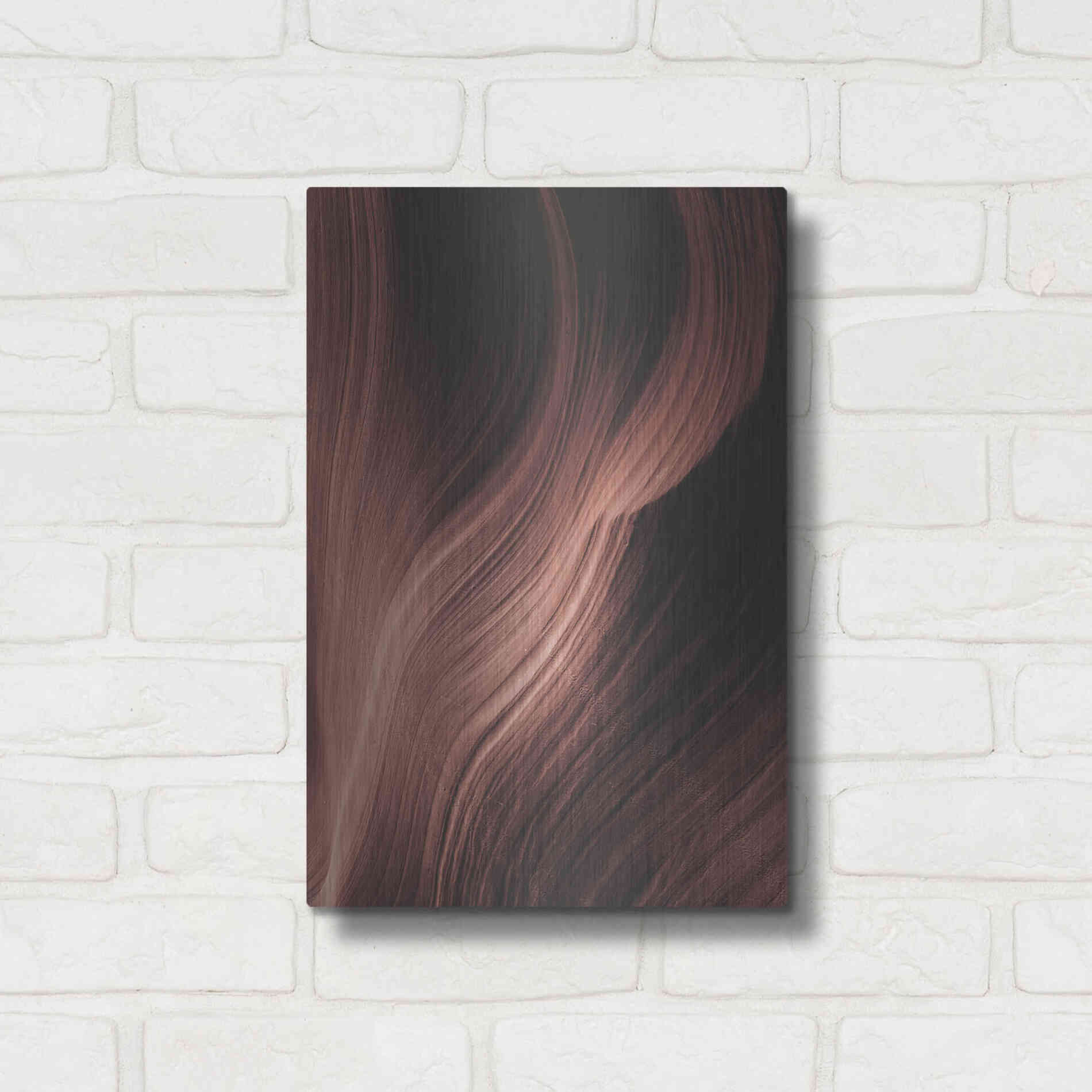 Luxe Metal Art 'Cave 1' by Design Fabrikken, Metal Wall Art,12x16