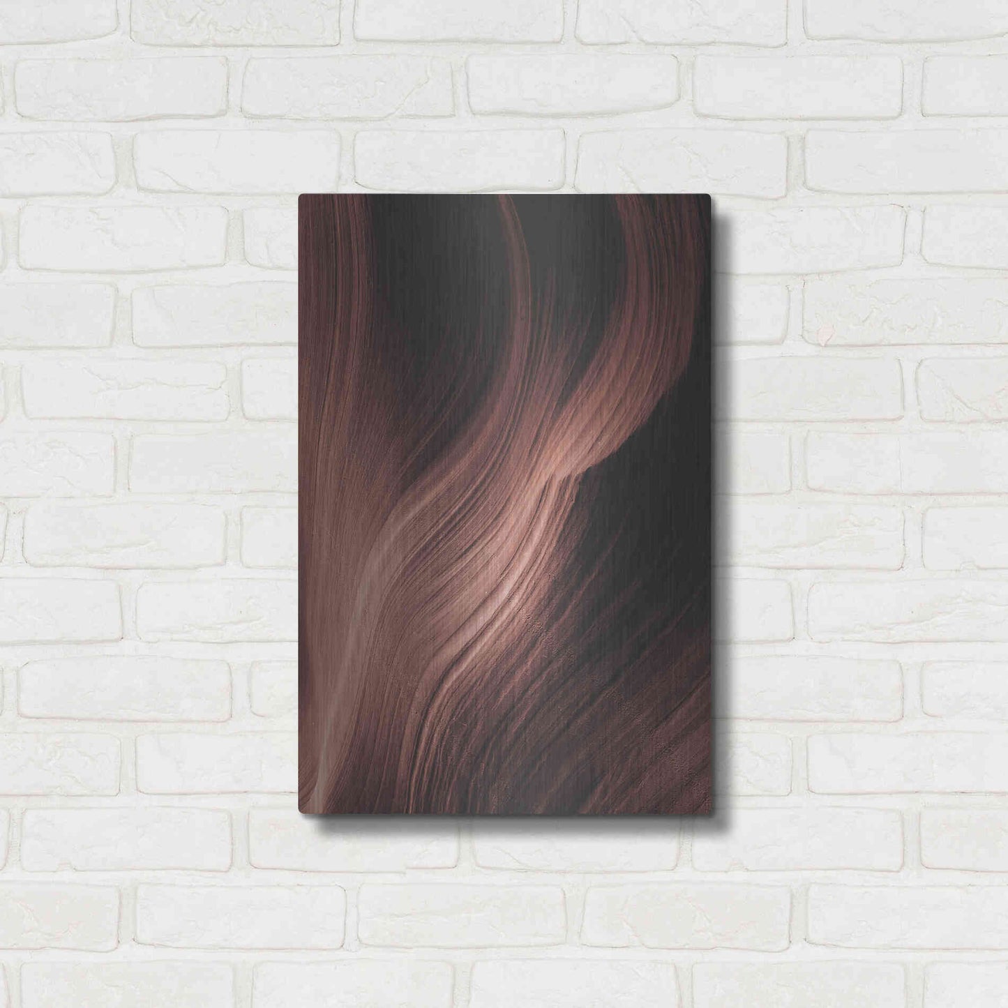 Luxe Metal Art 'Cave 1' by Design Fabrikken, Metal Wall Art,16x24