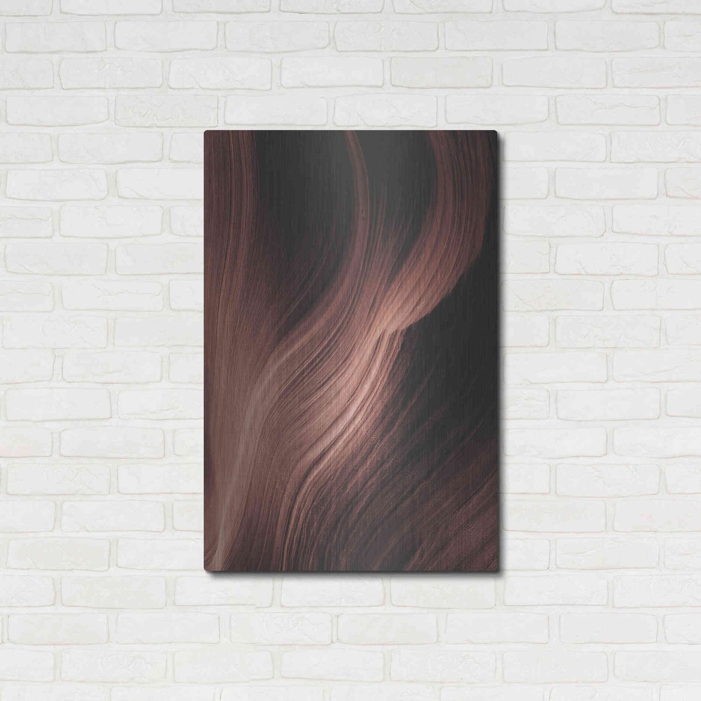 Luxe Metal Art 'Cave 1' by Design Fabrikken, Metal Wall Art,24x36