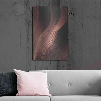 Luxe Metal Art 'Cave 1' by Design Fabrikken, Metal Wall Art,24x36