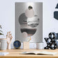 Luxe Metal Art 'Circles 1' by Design Fabrikken, Metal Wall Art,12x16