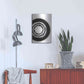 Luxe Metal Art 'Circuli 1' by Design Fabrikken, Metal Wall Art,16x24