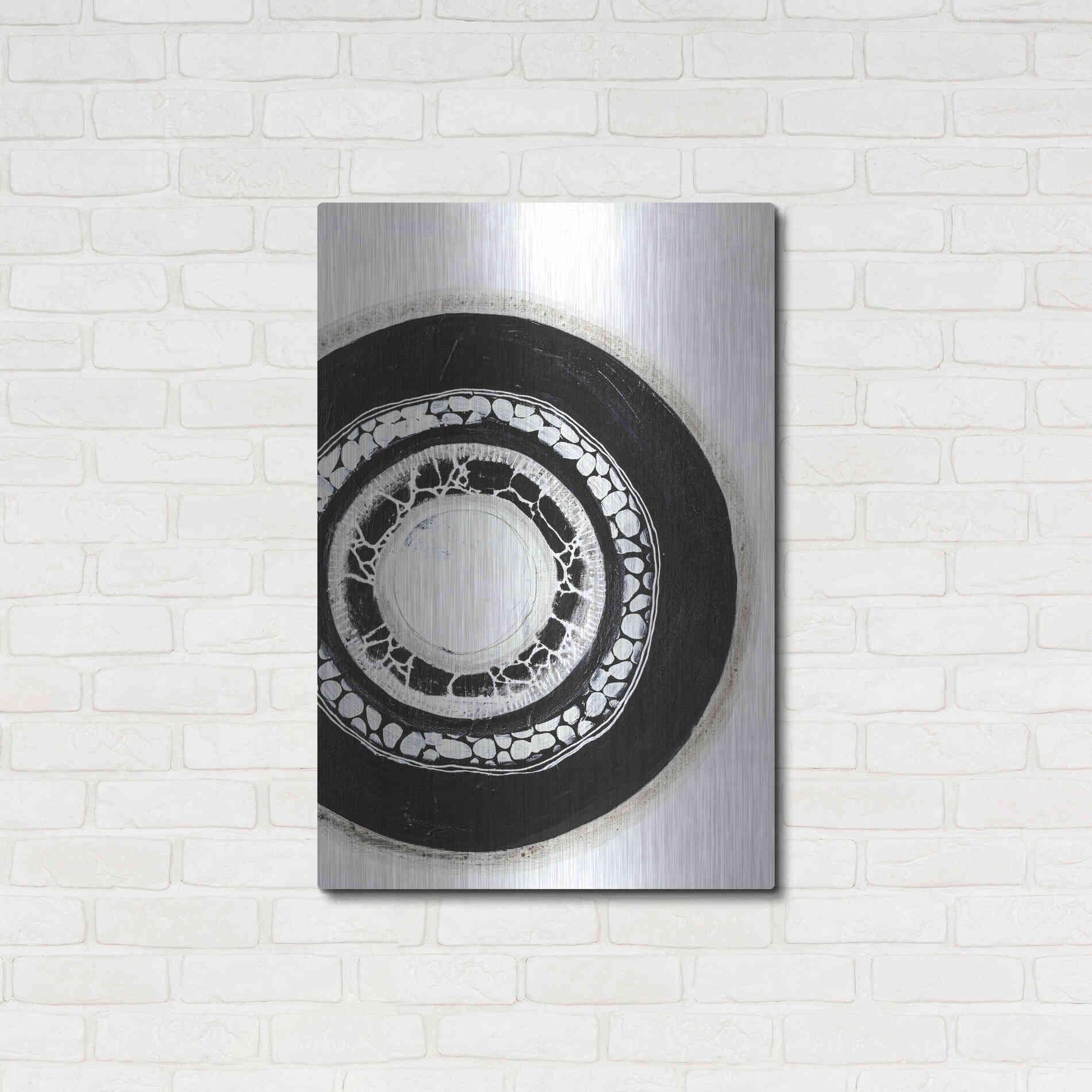 Luxe Metal Art 'Circuli 1' by Design Fabrikken, Metal Wall Art,24x36
