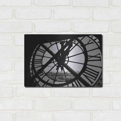 Luxe Metal Art 'Clock Tower' by Design Fabrikken, Metal Wall Art,16x12