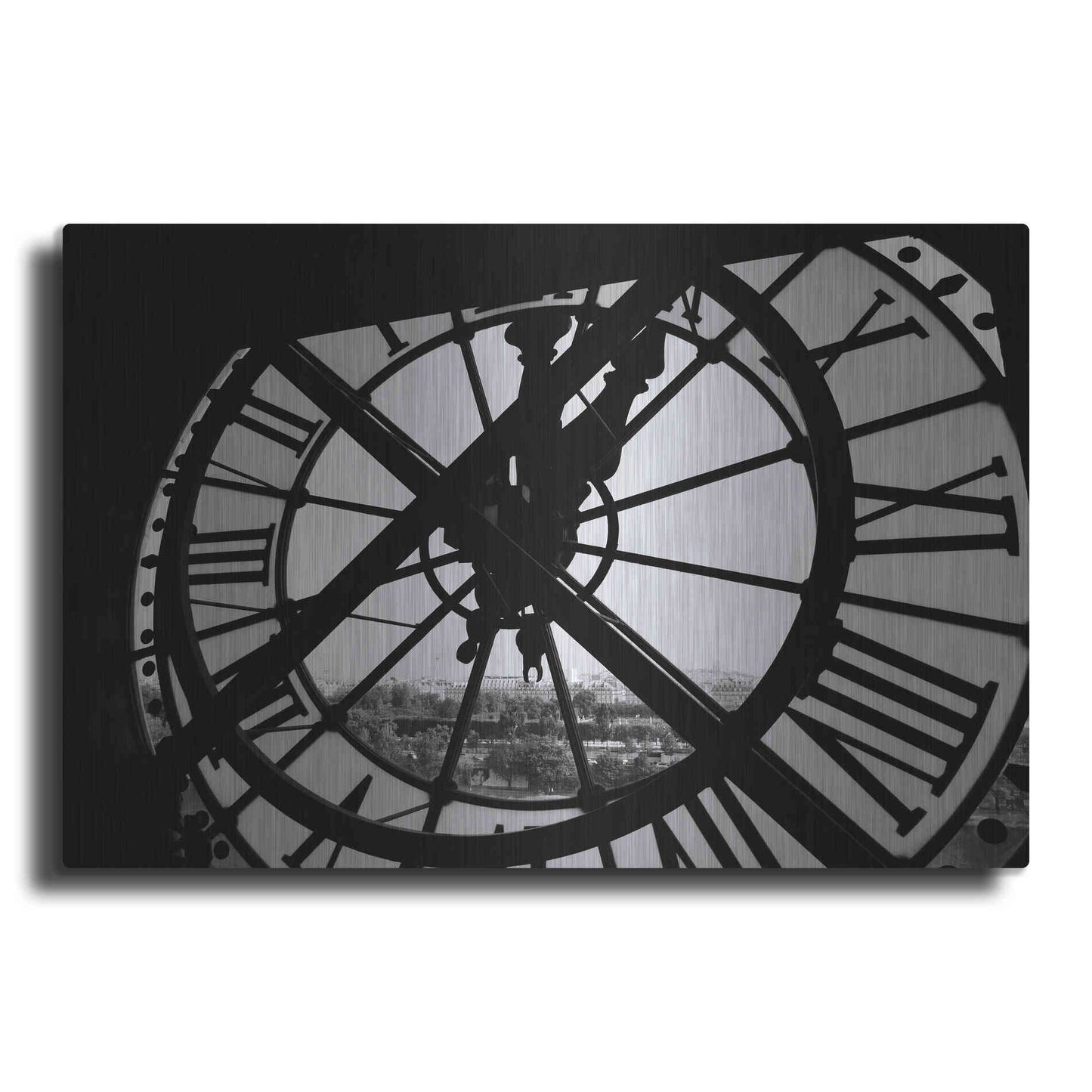 Luxe Metal Art 'Clock Tower' by Design Fabrikken, Metal Wall Art