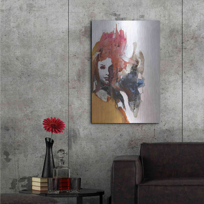 Luxe Metal Art 'Colorful Life 2' by Design Fabrikken, Metal Wall Art,24x36