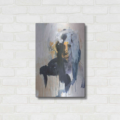 Luxe Metal Art 'Colorful Life 4' by Design Fabrikken, Metal Wall Art,16x24