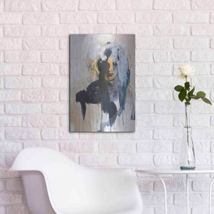 Luxe Metal Art 'Colorful Life 4' by Design Fabrikken, Metal Wall Art,16x24