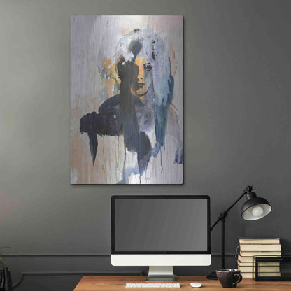 Luxe Metal Art 'Colorful Life 4' by Design Fabrikken, Metal Wall Art,24x36