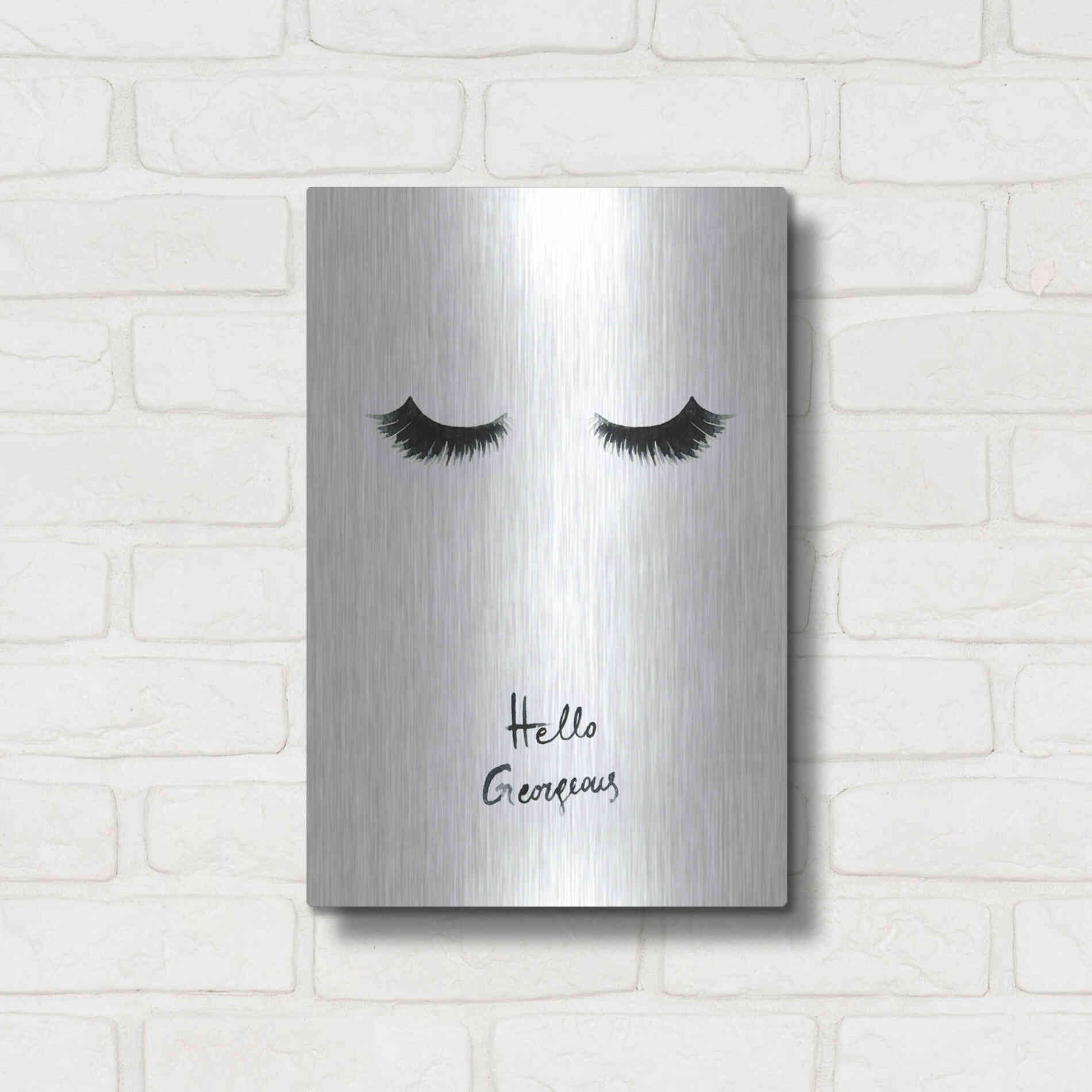 Luxe Metal Art 'Couture 8' by Design Fabrikken, Metal Wall Art,12x16