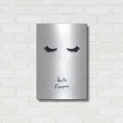 Luxe Metal Art 'Couture 8' by Design Fabrikken, Metal Wall Art,16x24