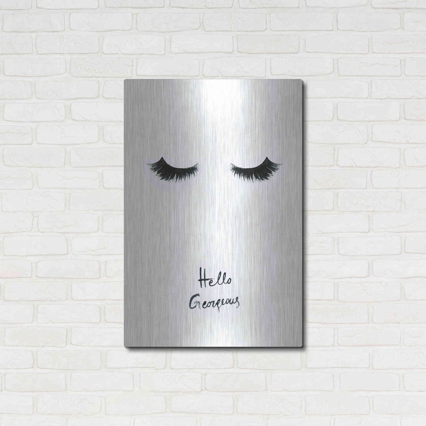 Luxe Metal Art 'Couture 8' by Design Fabrikken, Metal Wall Art,24x36