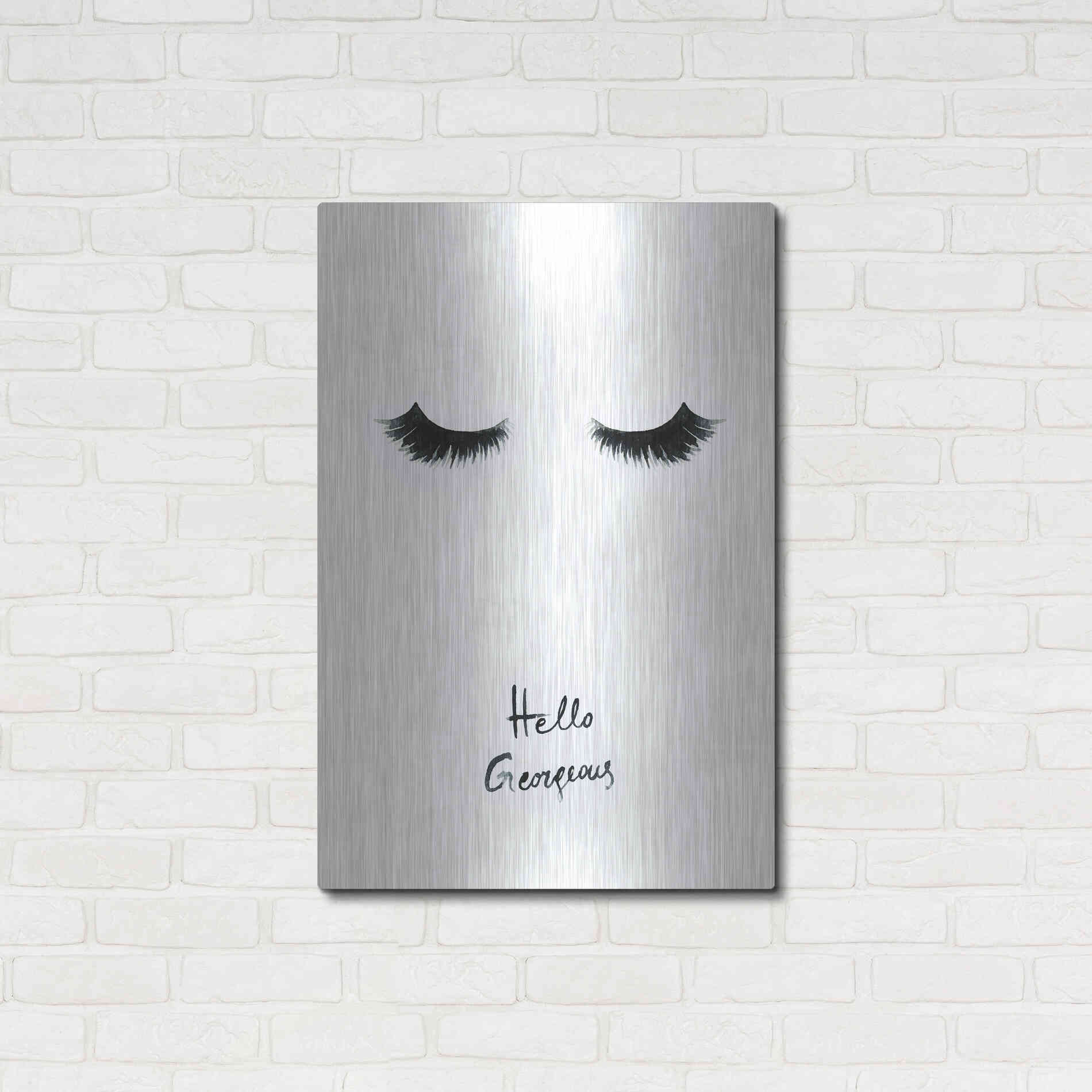 Luxe Metal Art 'Couture 8' by Design Fabrikken, Metal Wall Art,24x36