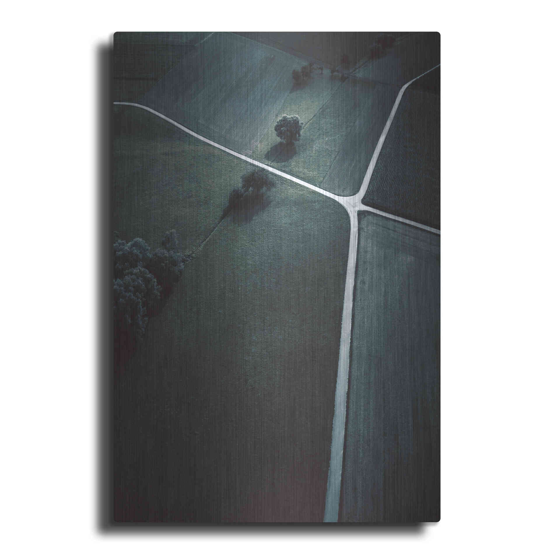 Luxe Metal Art 'Crossroads' by Design Fabrikken, Metal Wall Art