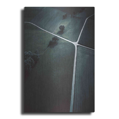 Luxe Metal Art 'Crossroads' by Design Fabrikken, Metal Wall Art