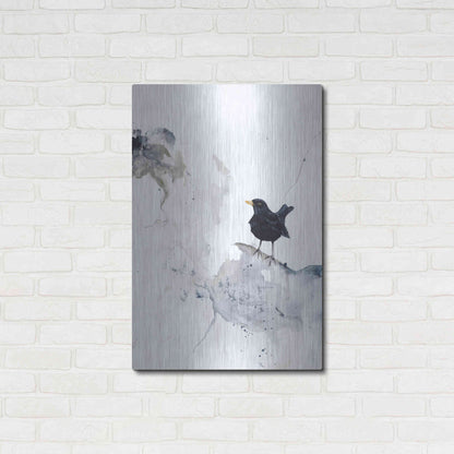 Luxe Metal Art 'Curiosity 2' by Design Fabrikken, Metal Wall Art,24x36