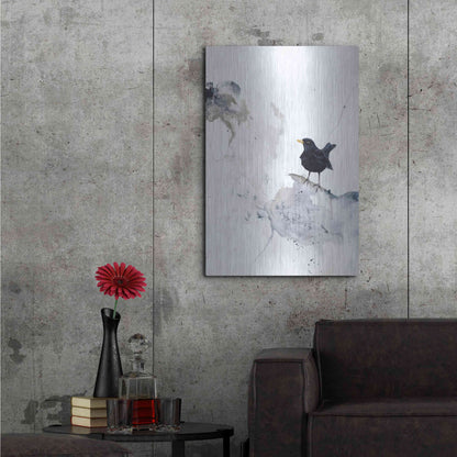 Luxe Metal Art 'Curiosity 2' by Design Fabrikken, Metal Wall Art,24x36