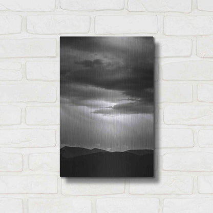 Luxe Metal Art 'Dark Skies' by Design Fabrikken, Metal Wall Art,12x16