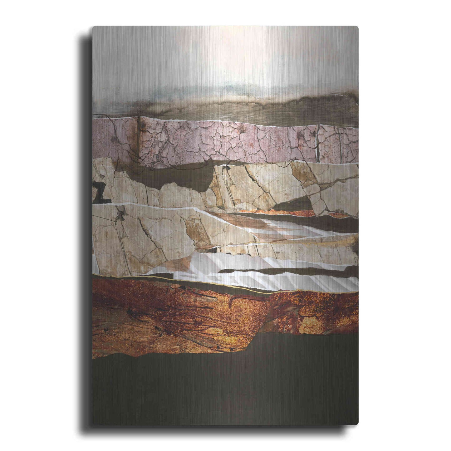 Luxe Metal Art 'Element Earth' by Design Fabrikken, Metal Wall Art