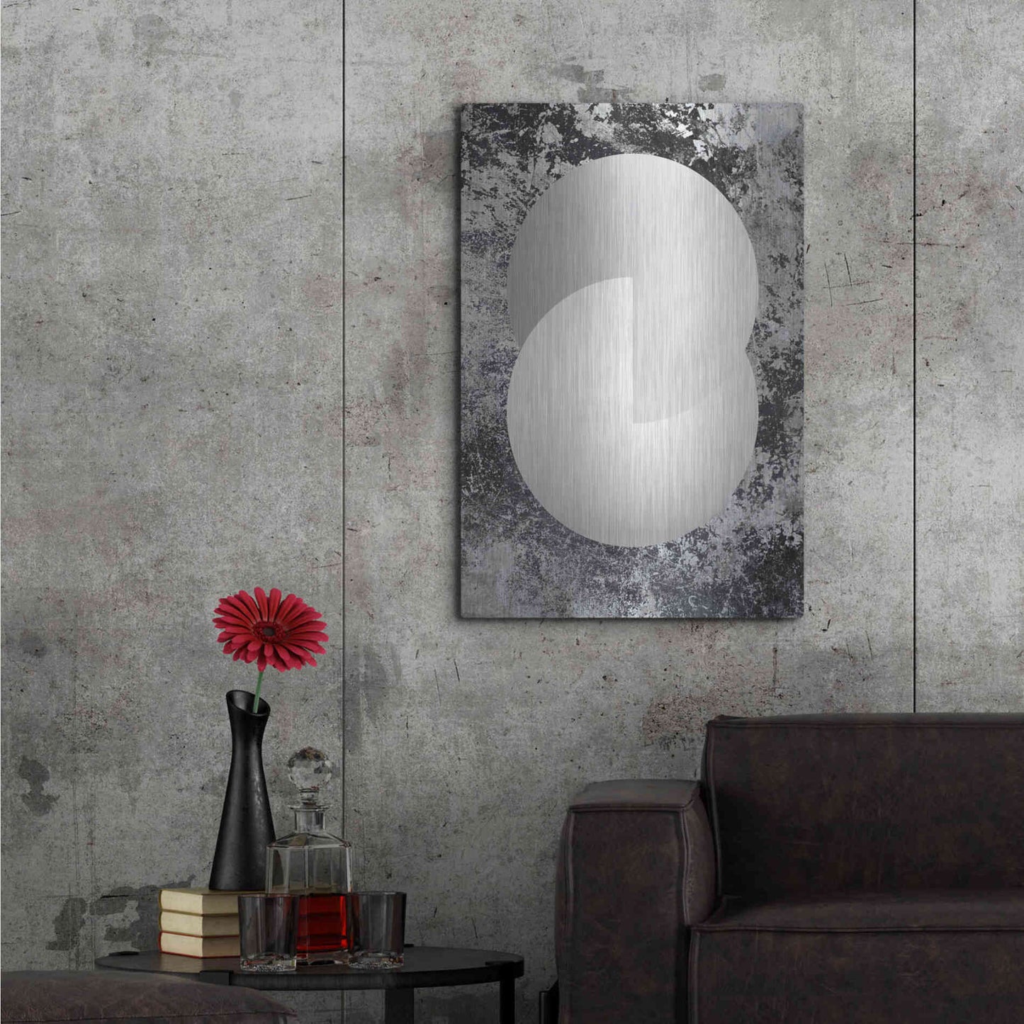 Luxe Metal Art 'Entwined' by Design Fabrikken, Metal Wall Art,24x36