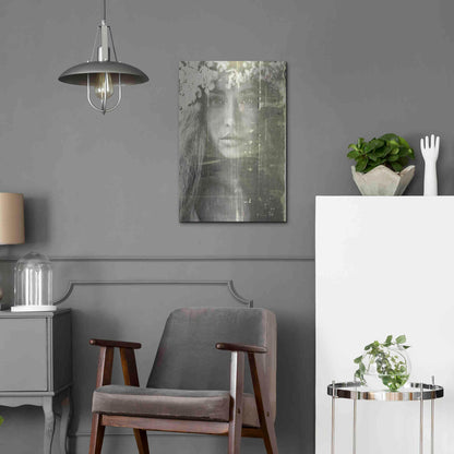 Luxe Metal Art 'Eyes of Light' by Design Fabrikken, Metal Wall Art,16x24