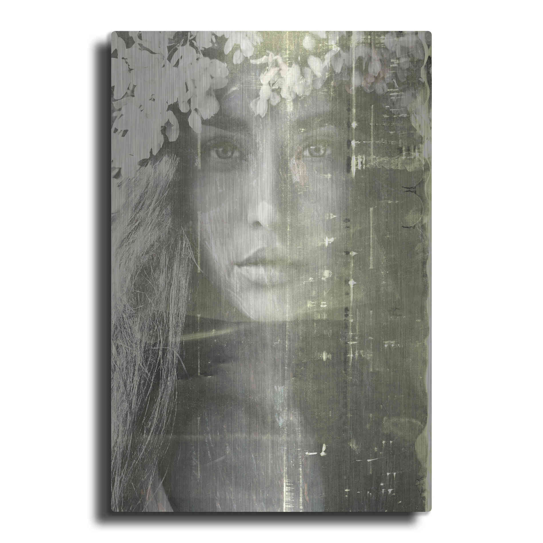 Luxe Metal Art 'Eyes of Light' by Design Fabrikken, Metal Wall Art