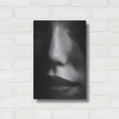 Luxe Metal Art 'Face 2' by Design Fabrikken, Metal Wall Art,12x16