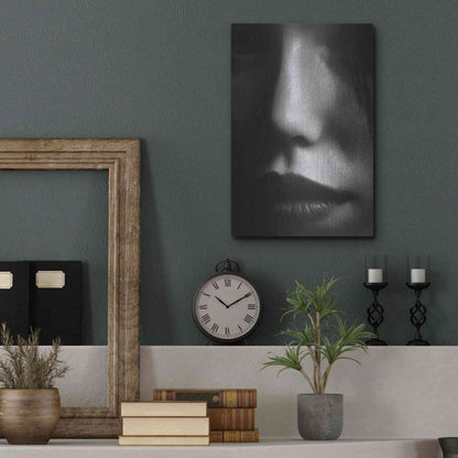 Luxe Metal Art 'Face 2' by Design Fabrikken, Metal Wall Art,12x16