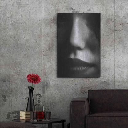 Luxe Metal Art 'Face 2' by Design Fabrikken, Metal Wall Art,24x36
