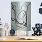 Luxe Metal Art 'Fine Line 2' by Design Fabrikken, Metal Wall Art,12x16