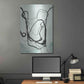 Luxe Metal Art 'Fine Line 2' by Design Fabrikken, Metal Wall Art,24x36