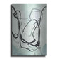 Luxe Metal Art 'Fine Line 2' by Design Fabrikken, Metal Wall Art