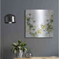 Luxe Metal Art 'Flower Blush 3' by Design Fabrikken, Metal Wall Art,24x24
