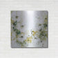 Luxe Metal Art 'Flower Blush 3' by Design Fabrikken, Metal Wall Art,36x36