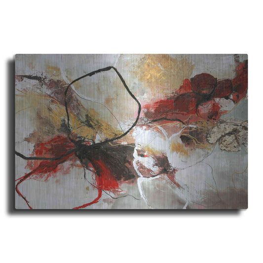 Luxe Metal Art 'Flower Fall' by Design Fabrikken, Metal Wall Art