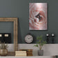 Luxe Metal Art 'Flower' by Design Fabrikken, Metal Wall Art,12x16