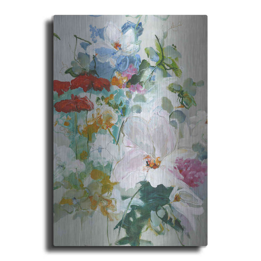 Luxe Metal Art 'Flower Varity 1' by Design Fabrikken, Metal Wall Art