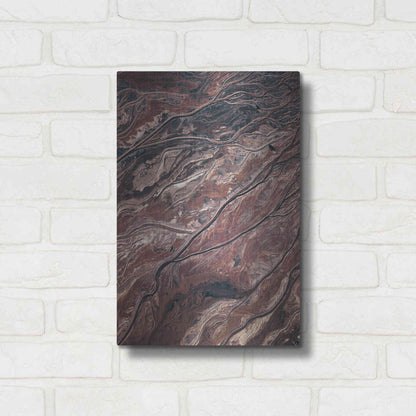 Luxe Metal Art 'From Above 1' by Design Fabrikken, Metal Wall Art,12x16