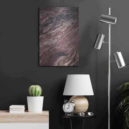 Luxe Metal Art 'From Above 1' by Design Fabrikken, Metal Wall Art,16x24