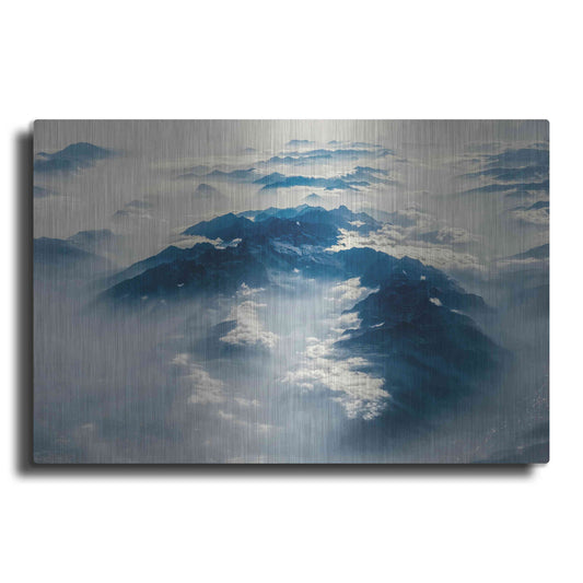 Luxe Metal Art 'From Above 6' by Design Fabrikken, Metal Wall Art