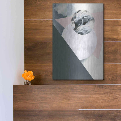 Luxe Metal Art 'Geologica' by Design Fabrikken, Metal Wall Art,12x16