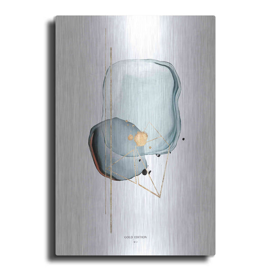 Luxe Metal Art 'Gold Edition No 1' by Design Fabrikken, Metal Wall Art