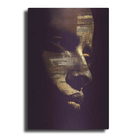 Luxe Metal Art 'Gold Vision' by Design Fabrikken, Metal Wall Art