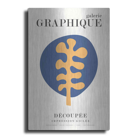 Luxe Metal Art 'Graphique 7' by Design Fabrikken, Metal Wall Art