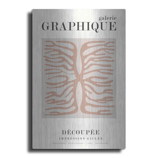 Luxe Metal Art 'Graphique 9' by Design Fabrikken, Metal Wall Art