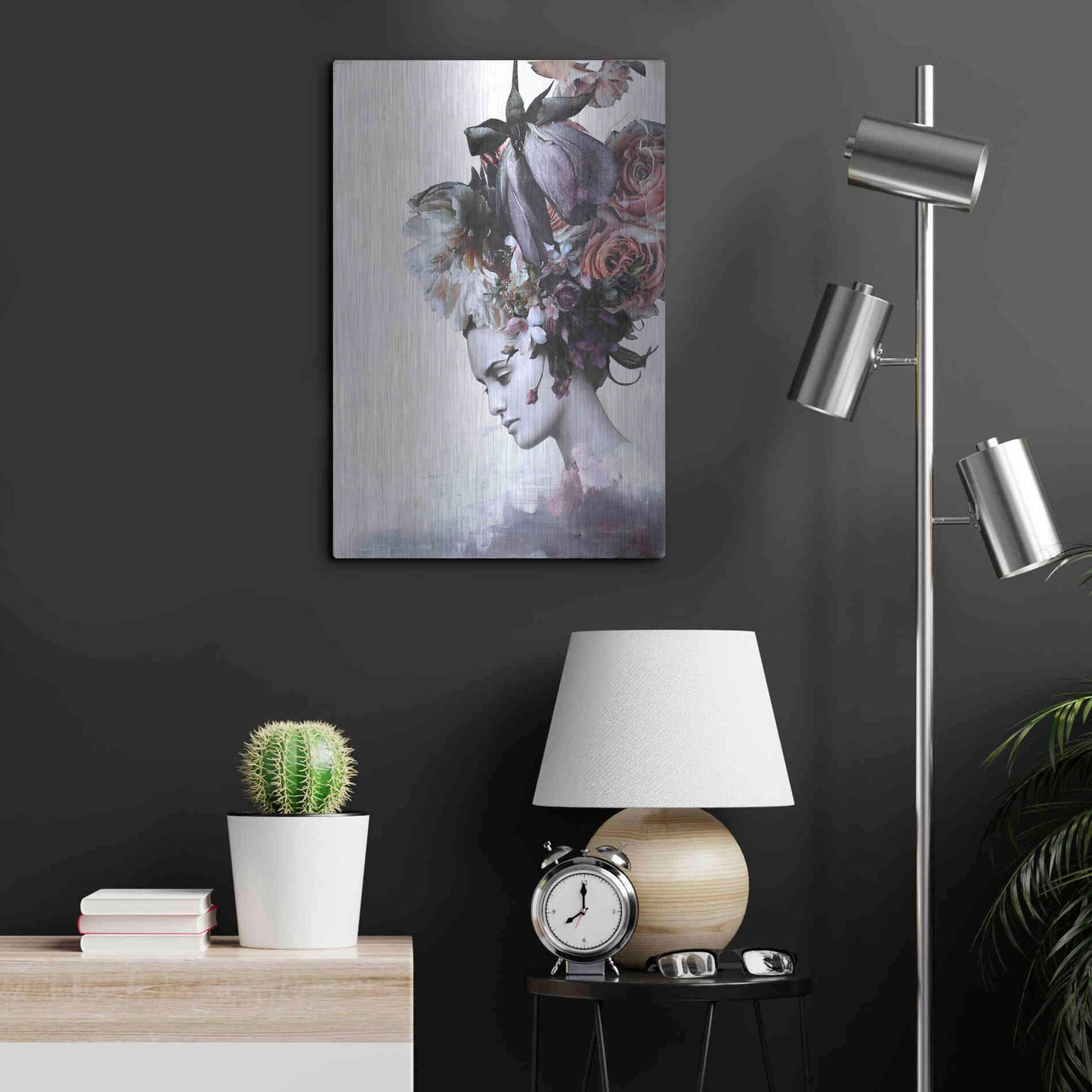 Luxe Metal Art 'Haute Couture 7' by Design Fabrikken, Metal Wall Art,16x24