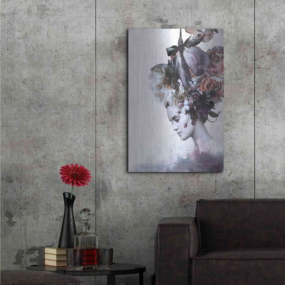 Luxe Metal Art 'Haute Couture 7' by Design Fabrikken, Metal Wall Art,24x36