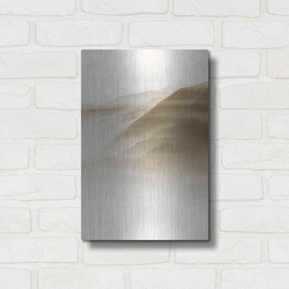 Luxe Metal Art 'In My Time' by Design Fabrikken, Metal Wall Art,12x16