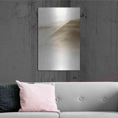 Luxe Metal Art 'In My Time' by Design Fabrikken, Metal Wall Art,24x36