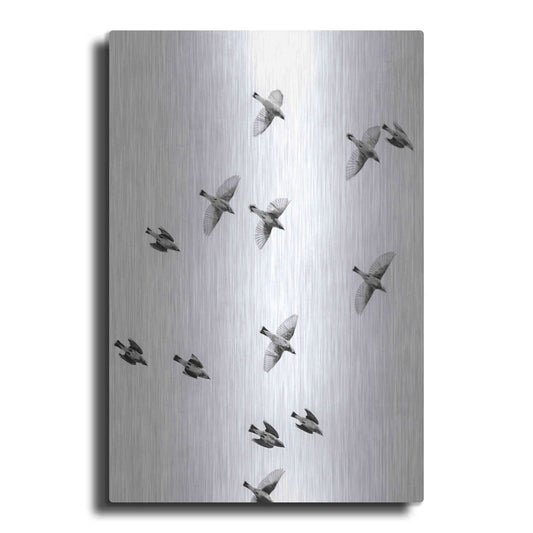 Luxe Metal Art 'In the Sky 1' by Design Fabrikken, Metal Wall Art